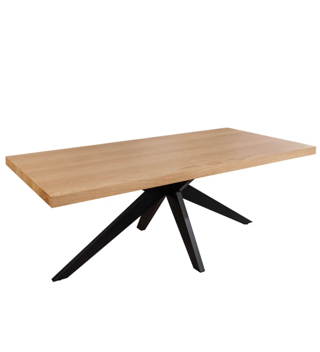 Stół ZEZUS 200 cm kolor naturalnego dębu*Invicta Interior