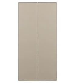 Szafa DAILY 200 x 100 cm drewno sosny szara*WOOOD Clearance