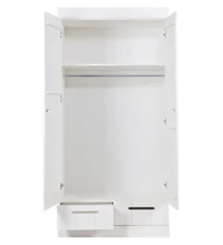 Szafa DRAWER 195 x 94 cm drewno sosna biała*WOOOD Hot