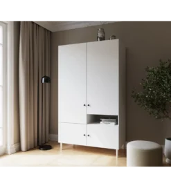 Szafa DULLUM 120 cm biały*ELTAP