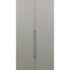 Szafa dwudrzwiowa RENS 110 cm dekor orzechowy szara*WOOOD Clearance