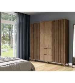 Szafa ENTSIAN 185 cm w optyce dąb artisan*ELTAP Online