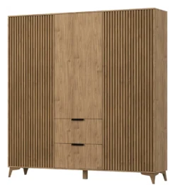 Szafa ENTSIAN 185 cm w optyce dąb artisan*ELTAP Online