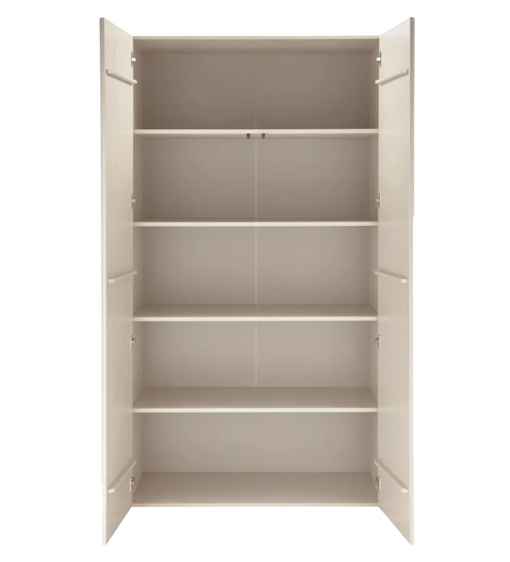 Szafa Japandi z wzorem RAIN 200 cm drewno sosny dust*WOOOD Sale