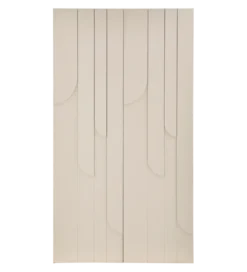 Szafa Japandi z wzorem RAIN 200 cm drewno sosny dust*WOOOD Sale