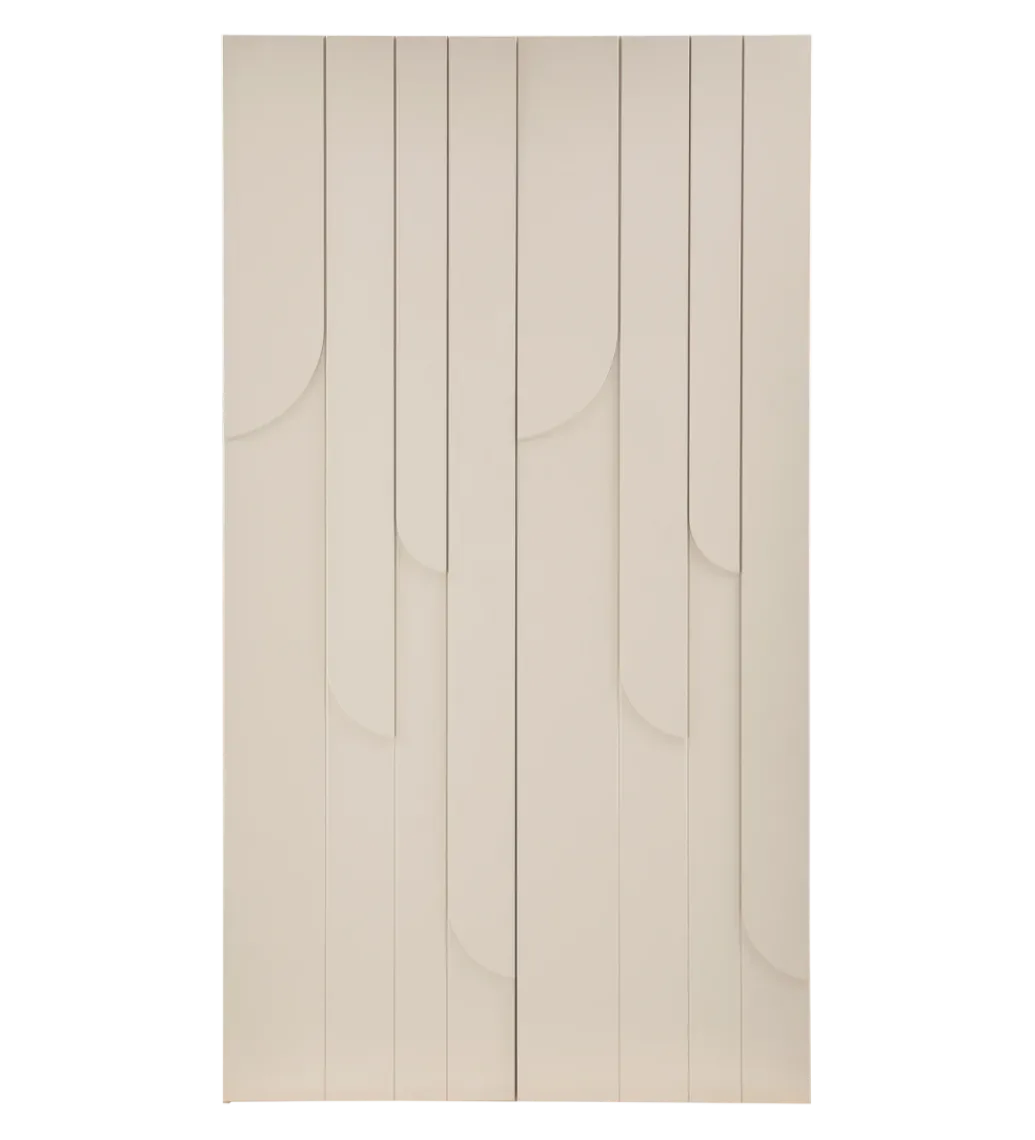 Szafa Japandi z wzorem RAIN 200 cm drewno sosny dust*WOOOD Sale