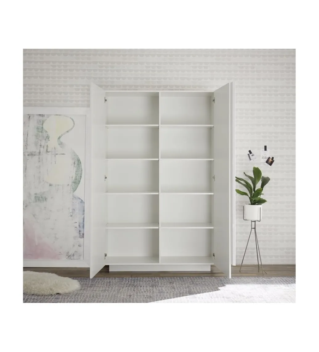 Szafa JUPITER 193 Cm biała*MCA Linia Włoska Discount