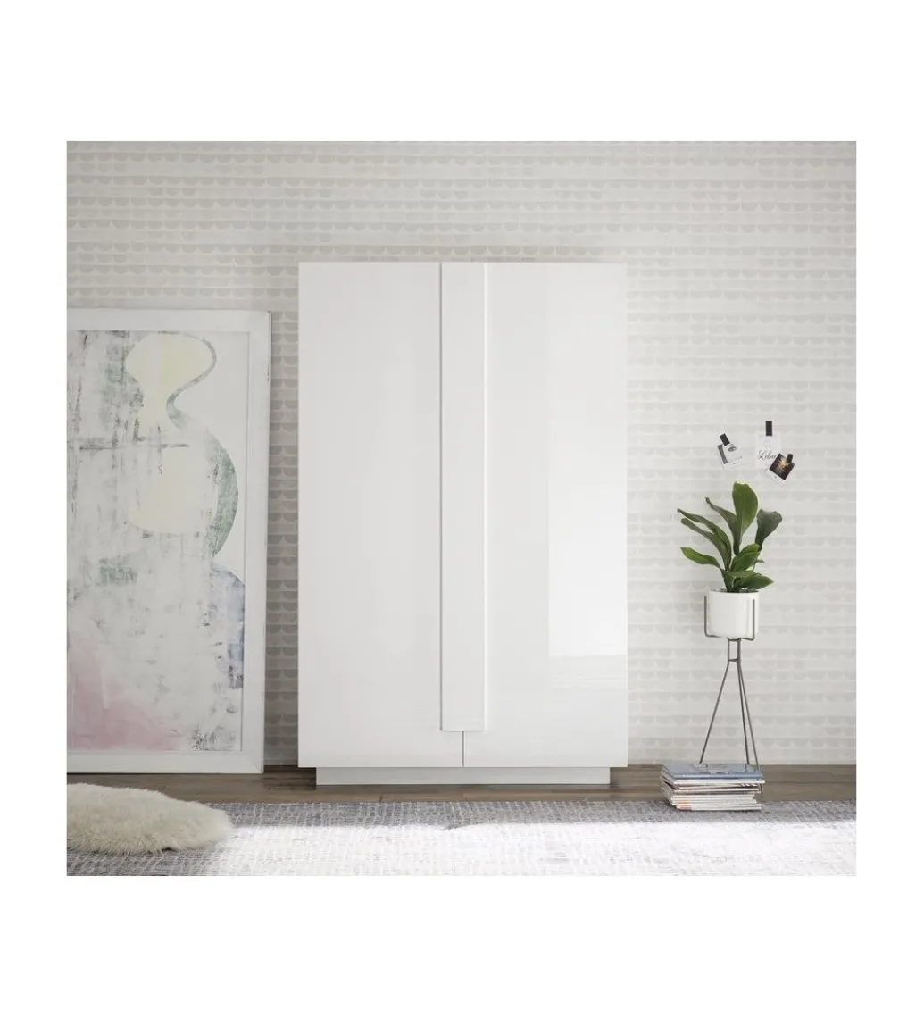 Szafa JUPITER 193 Cm biała*MCA Linia Włoska Discount