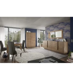 Szafa JUPITER 193 Cm w kolorze dąb Mercure*MCA Linia Włoska Online