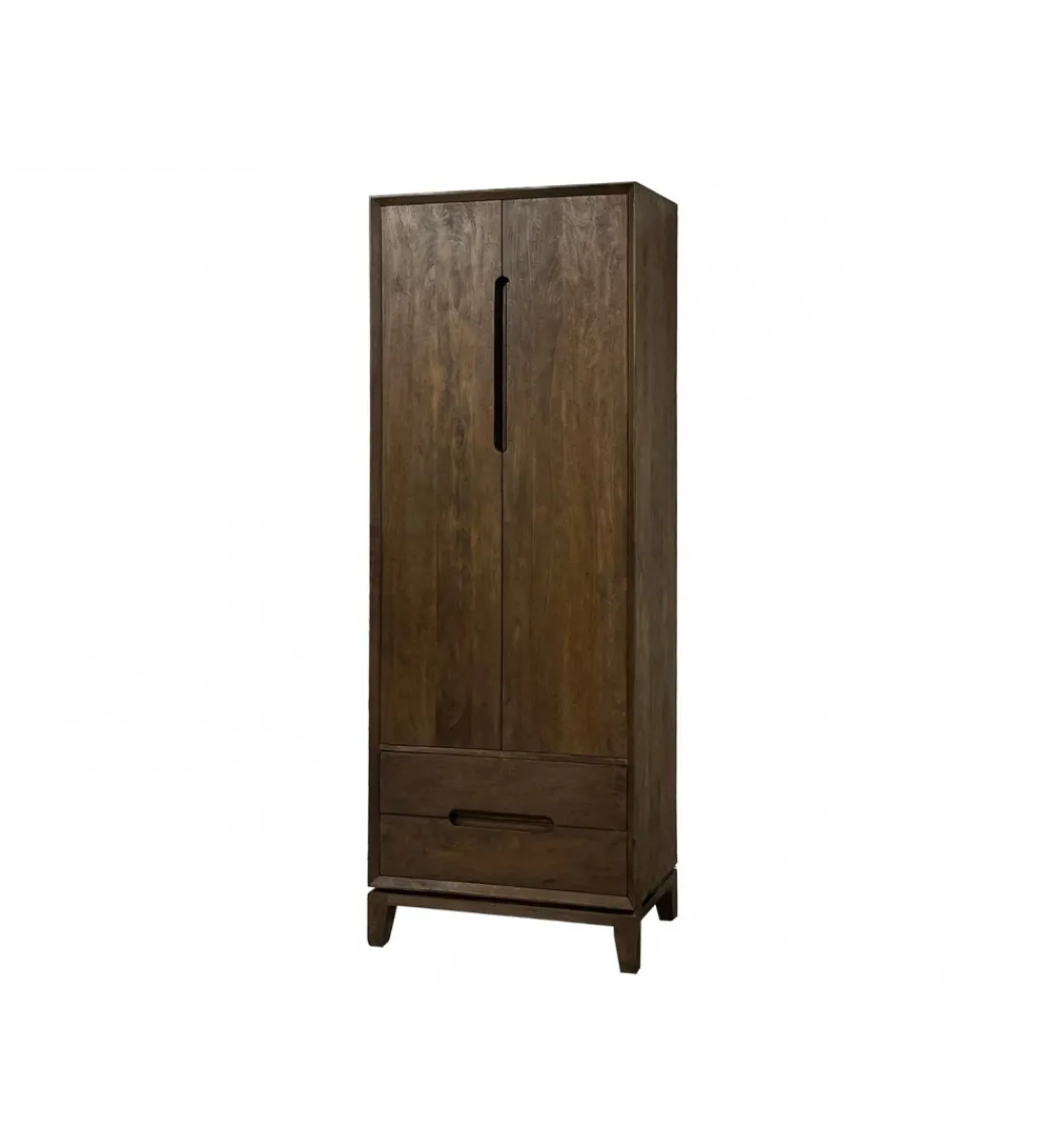 Szafa KORTE 75 cm drewno mango brąz*LF-Design Sale