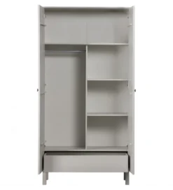Szafa MADU 195 cm drewno sosna szara*WOOOD New