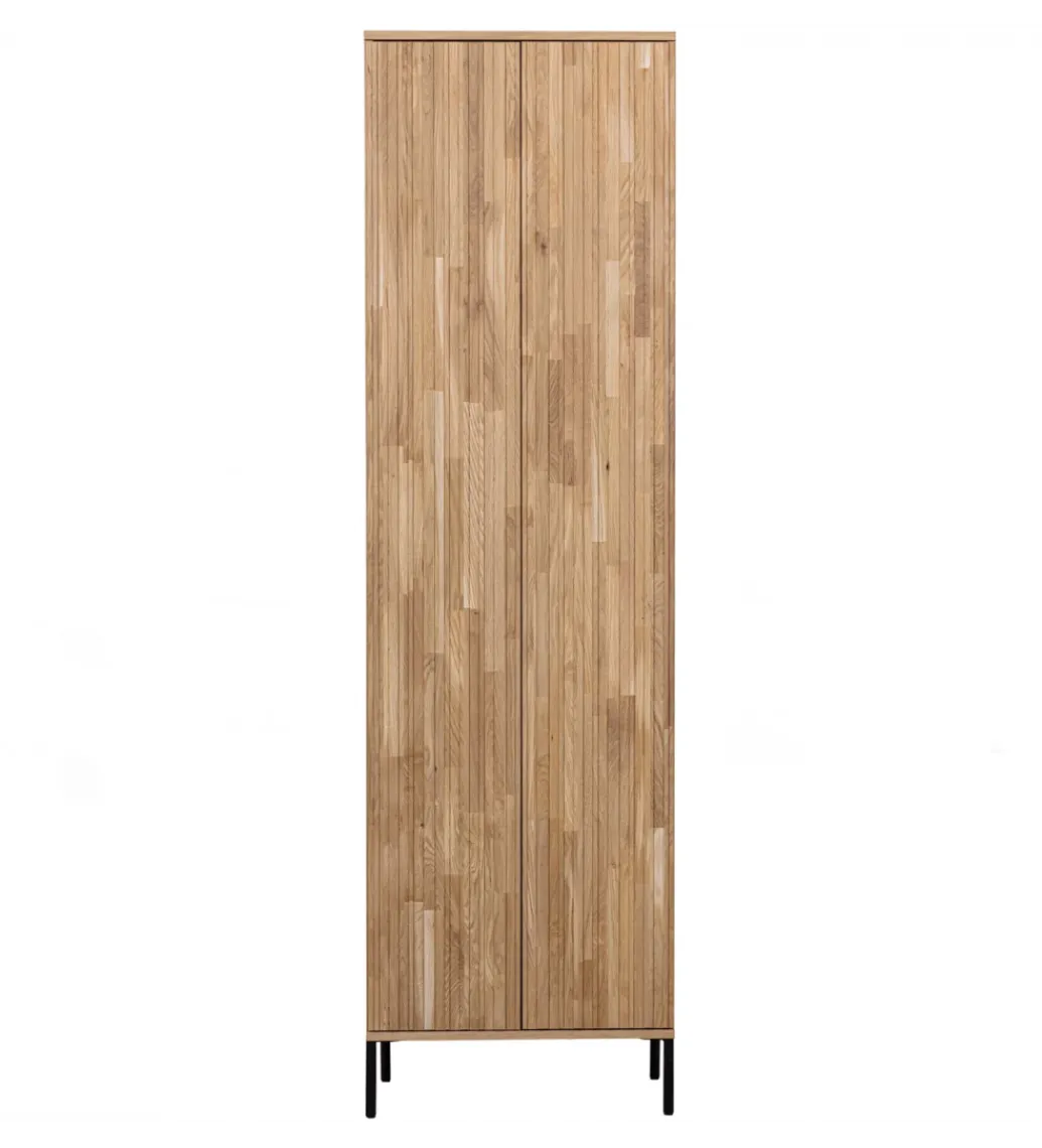 Szafa NEW GRAVURE 210 cm drewno dębu naturalna*WOOOD New