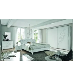 Szafa NIVEA 243 Cm X 230 Cm Biała Z Ozdobnym Nadrukiem*MCA Linia Włoska Sale