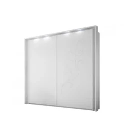 Szafa NIVEA 243 Cm X 230 Cm Biała Z Ozdobnym Nadrukiem*MCA Linia Włoska Sale