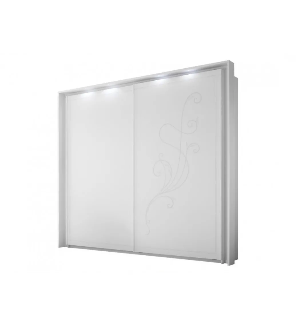 Szafa NIVEA 243 Cm X 230 Cm Biała Z Ozdobnym Nadrukiem*MCA Linia Włoska Sale