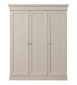 Szafa OLIVIA 212 cm drewno sosna szara*WOOOD Online