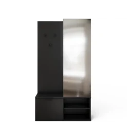 Szafa OTURRA 189 cm z lustrem czarna*ELTAP Discount