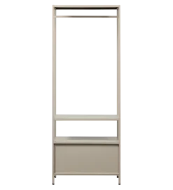 Szafa otwarta FERRIS 185 x 70 cm piaskowa*WOOOD Discount