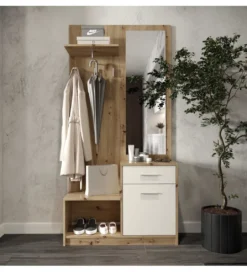 Szafa PERGO 90 cm naturalna biała*Halmar Online