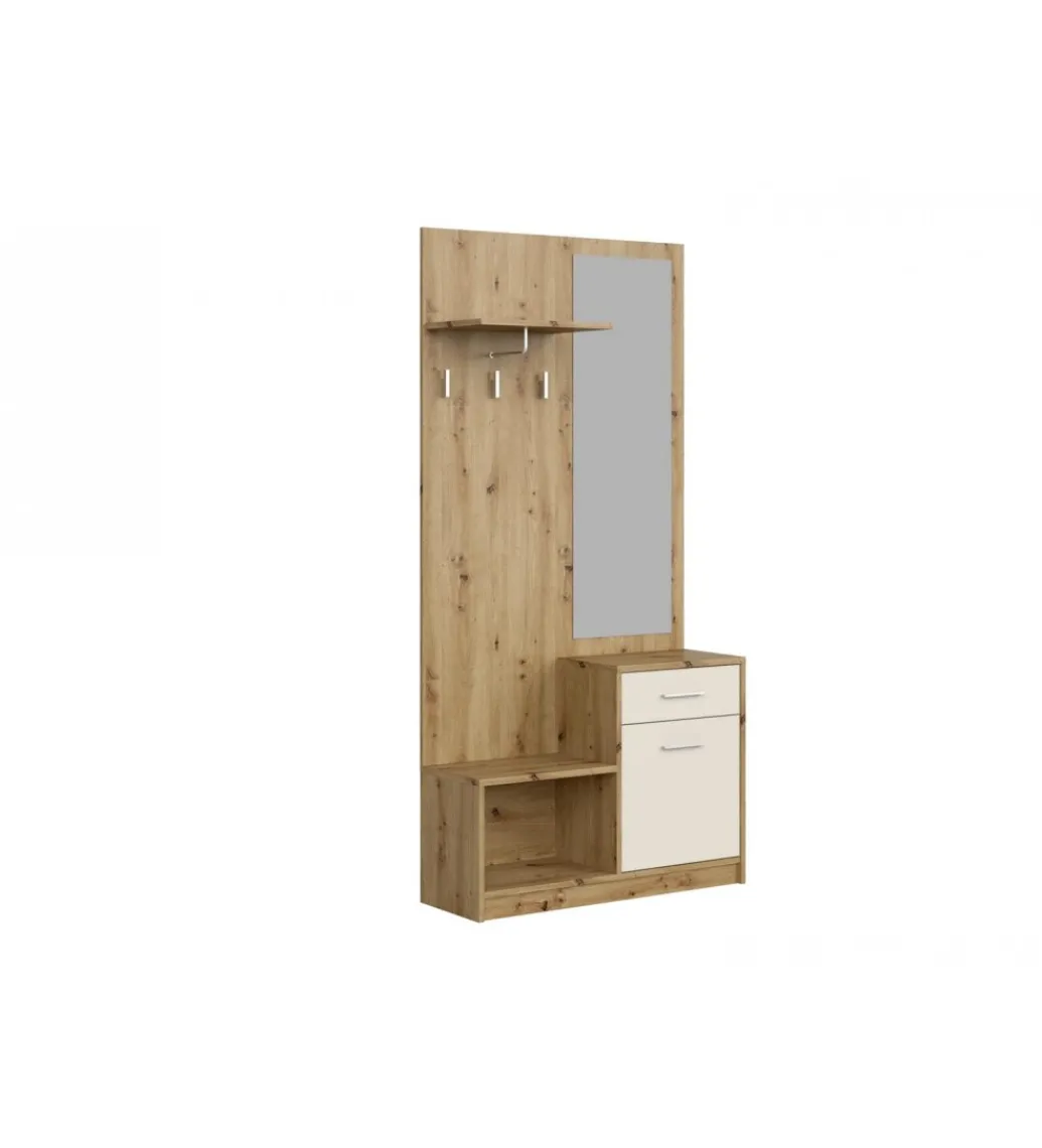 Szafa PERGO 90 cm naturalna biała*Halmar Online