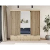 Szafa przesuwna VOODI III 180 cm kolor dąb artisan*ELTAP Online