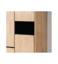 Szafa SINTRA 204 cm drewno kauczuk naturalna*Zona-Design Online