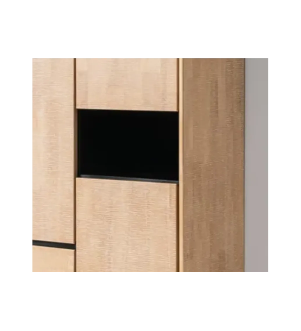 Szafa SINTRA 204 cm drewno kauczuk naturalna*Zona-Design Online