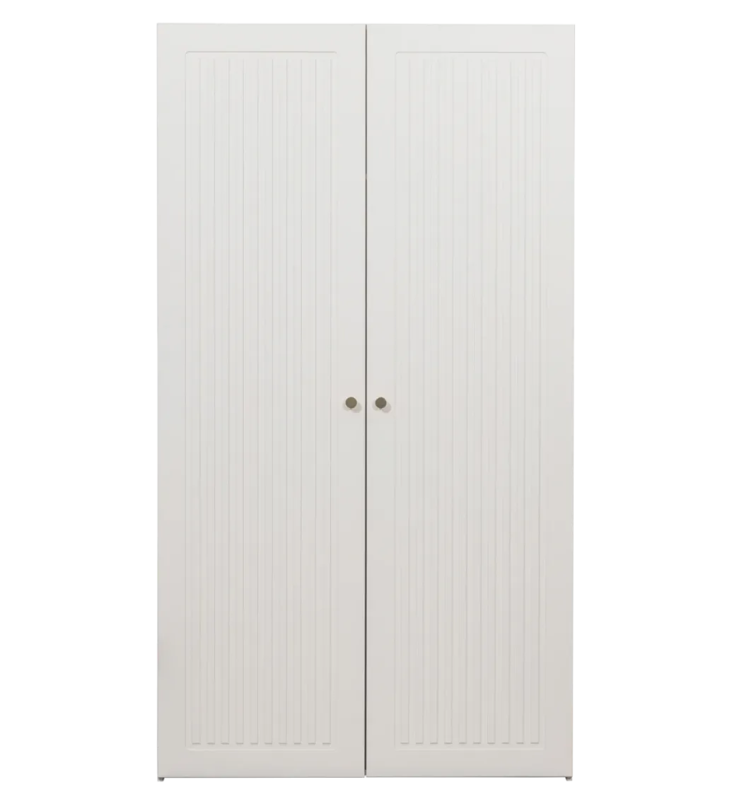 Szafa SIPKE 210 cm drewno sosny biała*WOOOD Discount
