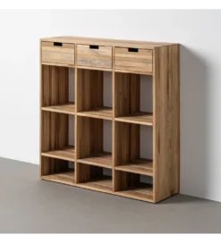 Szafka KURAN 96 cm drewno teak naturalny*Zona-Design Outlet