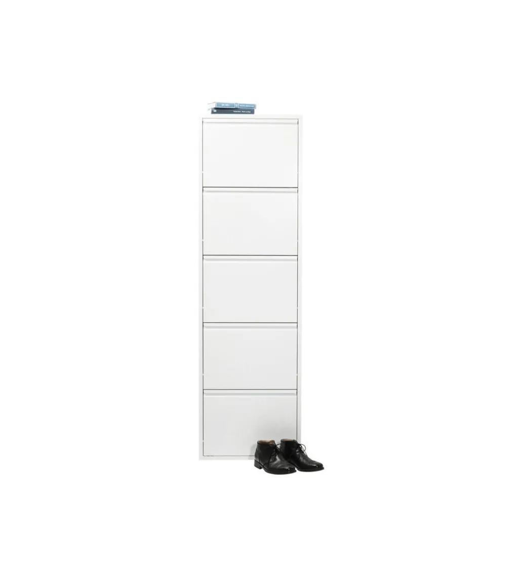 Szafka na buty CARUSO 170 cm biała*KDesign Best