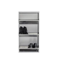 Szafka na buty CARUSO 103 cm srebrna*KDesign Clearance