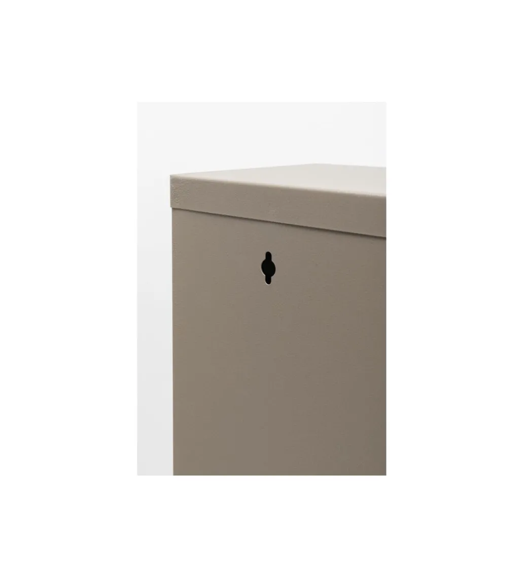 Szafka na buty CARUSO 119 cm taupe*KDesign Discount