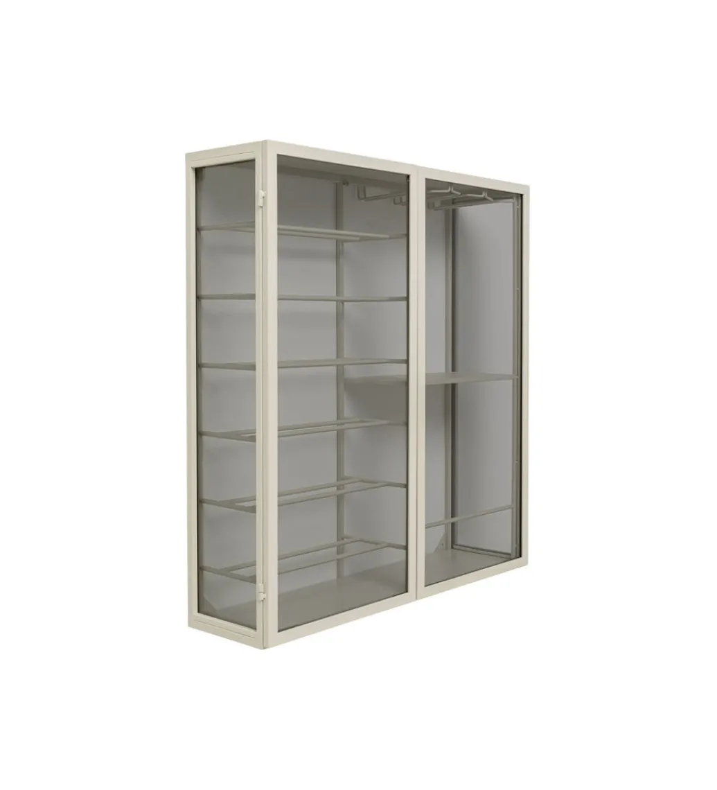Szafka na wino PORTO 75 x 80 cm greige*KDesign