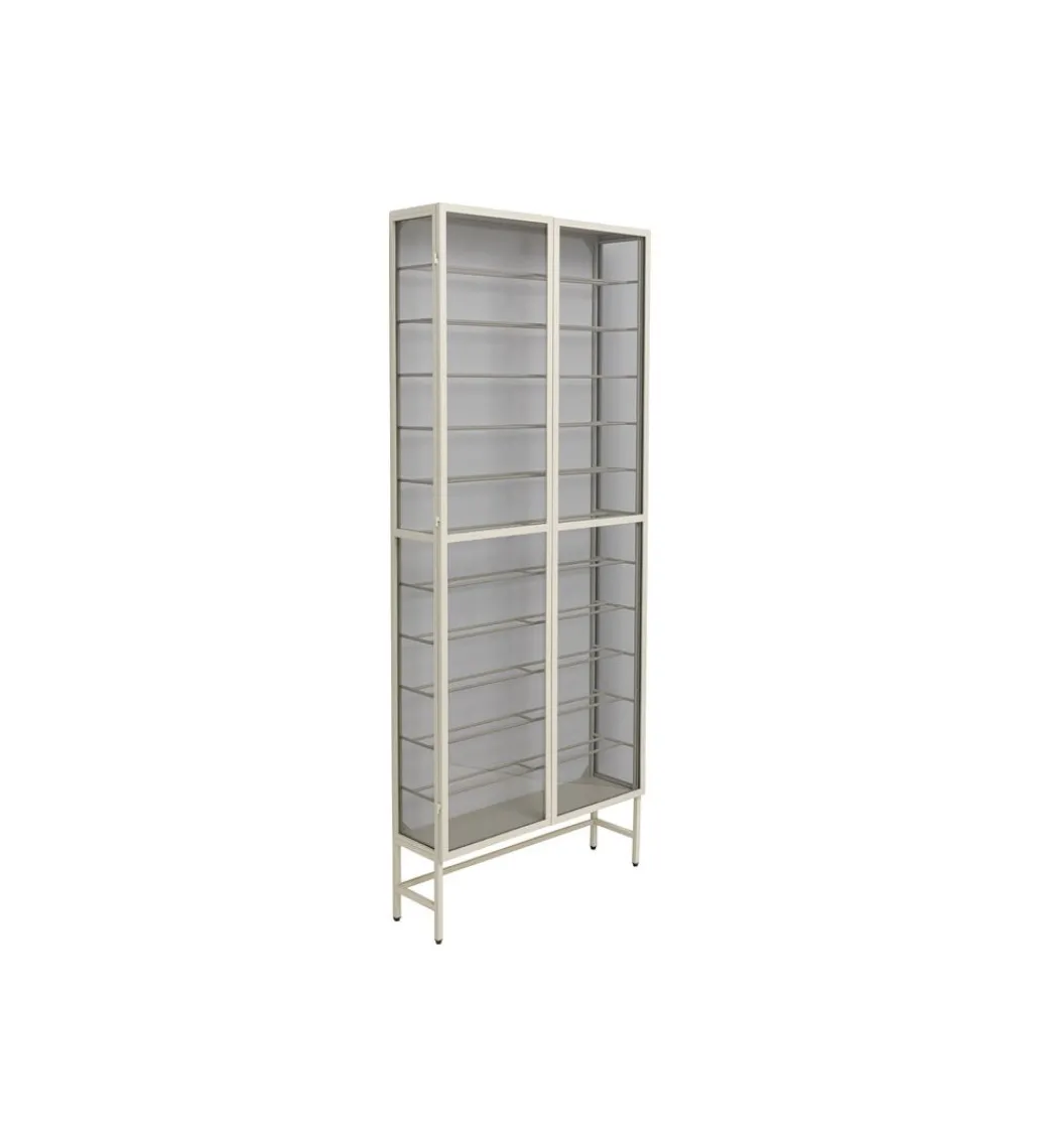 Szafka na wino PORTO 75 x 180 cm greige*KDesign Outlet