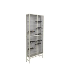 Szafka na wino PORTO 75 x 180 cm greige*KDesign Outlet