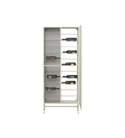 Szafka na wino PORTO 75 x 180 cm greige*KDesign Outlet