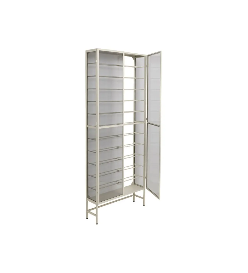 Szafka na wino PORTO 75 x 180 cm greige*KDesign Outlet