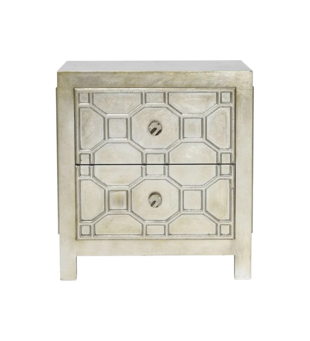 Szafka nocna Alhambra 58 cm złota*KARE