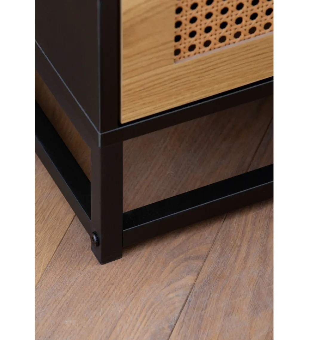 Szafka nocna Ambert 45 cm czarna*WOHNLING, GERMANY Best