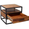 Szafka nocna CARBERA 50 cm drewno sheesham*WOHNLING, GERMANY Online