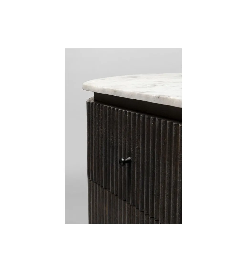 Szafka nocna GLENN 50 cm antracytowa*KARE Outlet