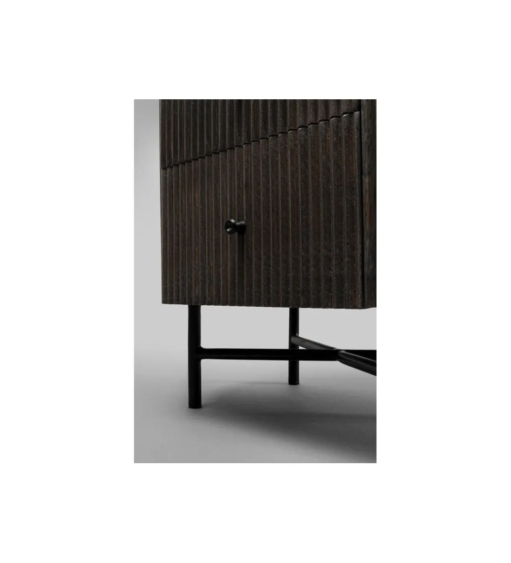 Szafka nocna GLENN 50 cm antracytowa*KARE Outlet
