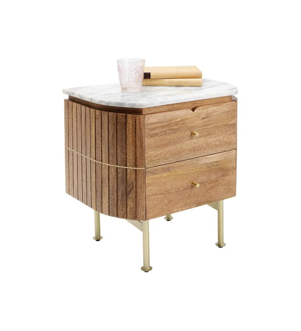 Szafka nocna GRACE 50 cm drewno mango*KARE