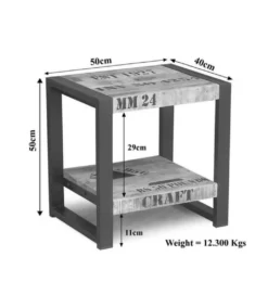 Szafka nocna INDUSTRIAL mango*Zona-Design.pl New