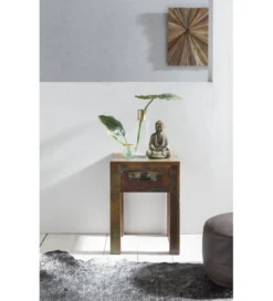 Szafka nocna JAKARTA 40 cm drewno mango*WOHNLING, GERMANY Online