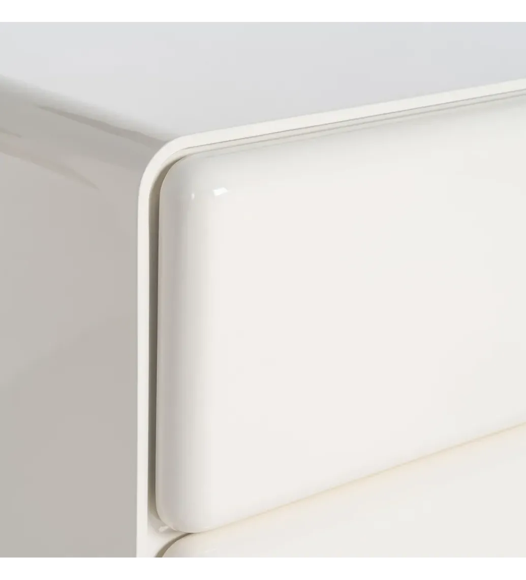 Szafka nocna LACQUER 56 cm kremowa*Zona-Design Hot