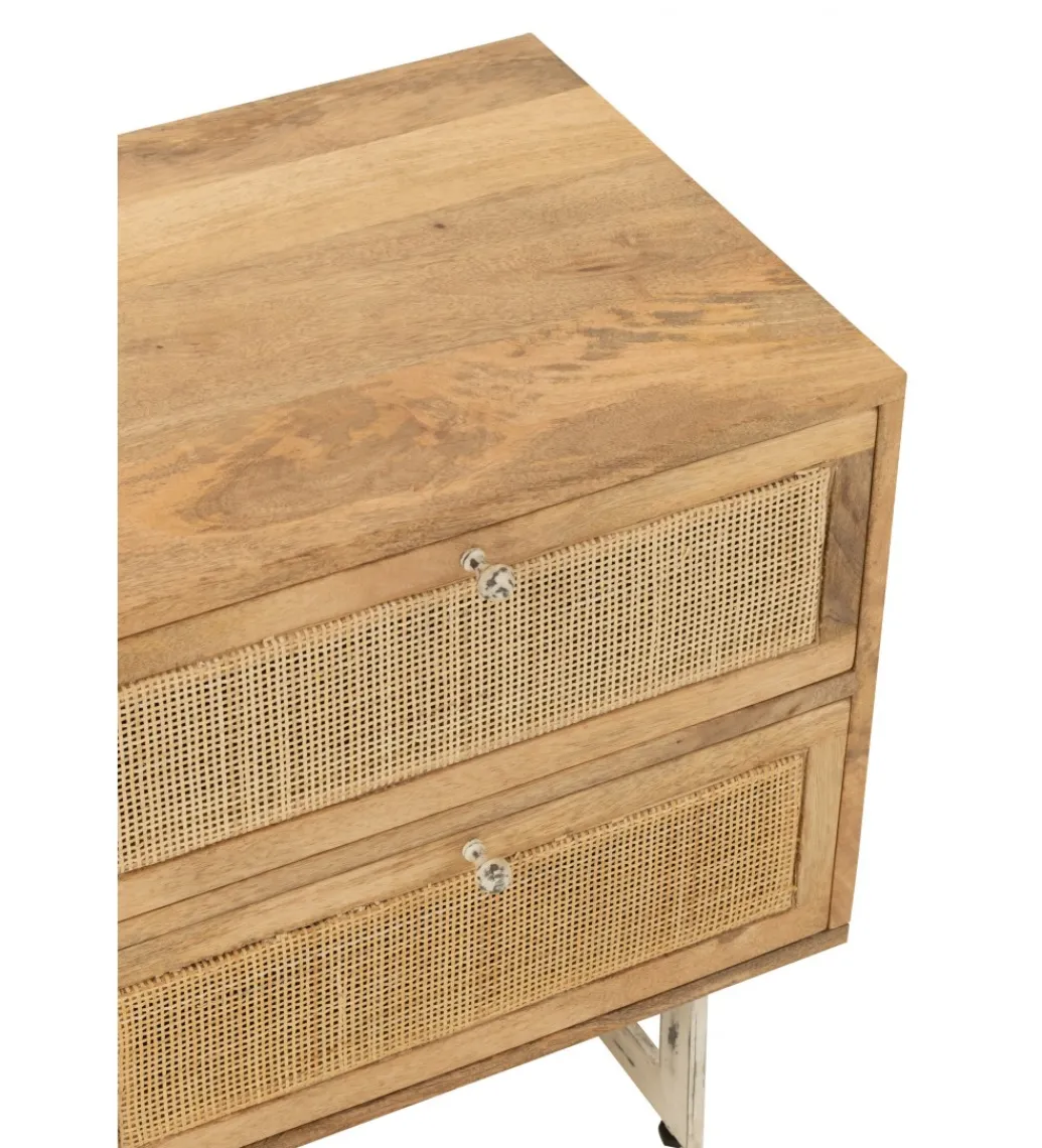 Szafka nocna LAOS 50 cm naturalna*J-Line Hot