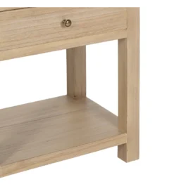 Szafka nocna LUPA 45 cm drewno paulownia*Zona-Design Sale