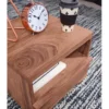 Szafka nocna MUMBAI 40 cm drewno akacja*WOHNLING, GERMANY Discount