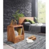 Szafka nocna MUMBAI 45 cm drewno sheesham*WOHNLING, GERMANY Discount